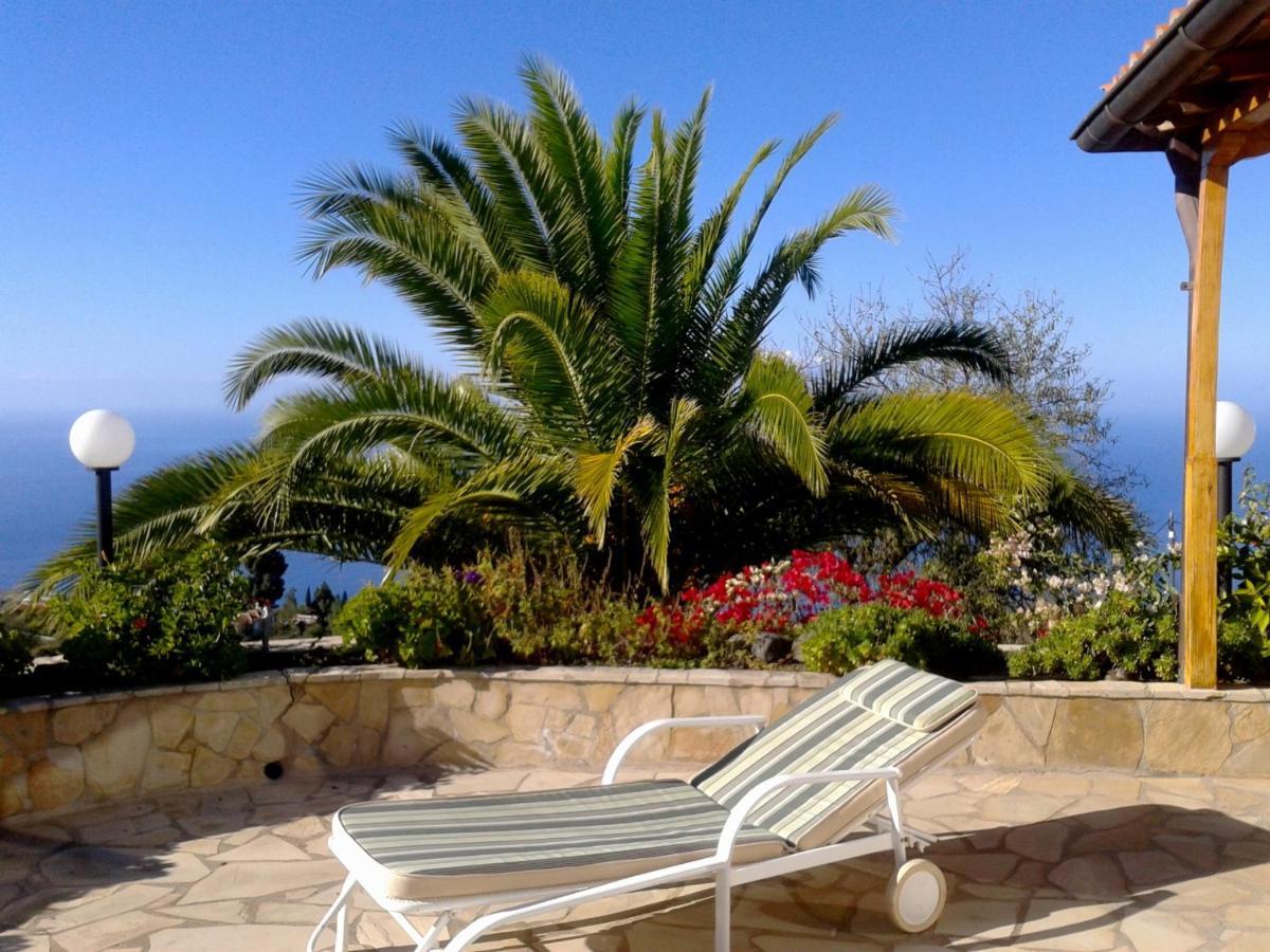 Feriendomizil Finca Tijarafe Mit Beheiztem, Abdeckbarem Pool Exterior photo