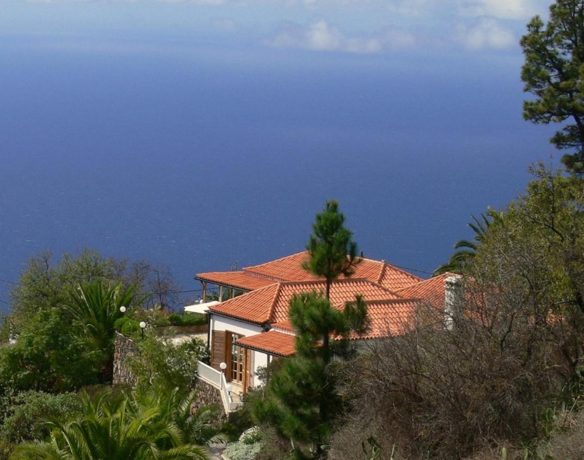 Feriendomizil Finca Tijarafe Mit Beheiztem, Abdeckbarem Pool Exterior photo
